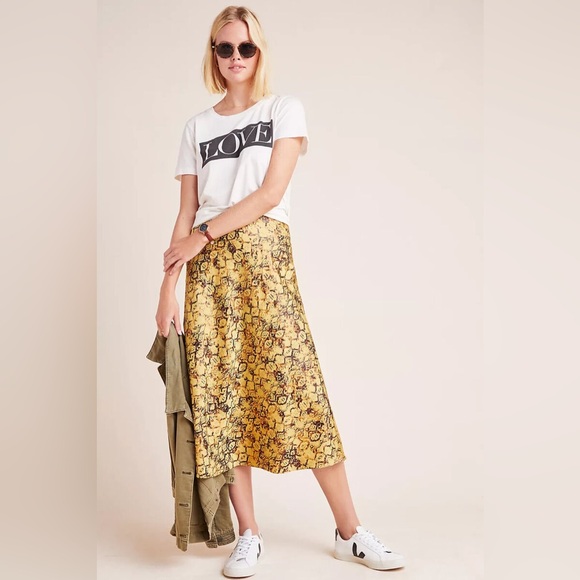 Current Air Harmony Midi Skirt Anthropologie - Picture 1 of 5